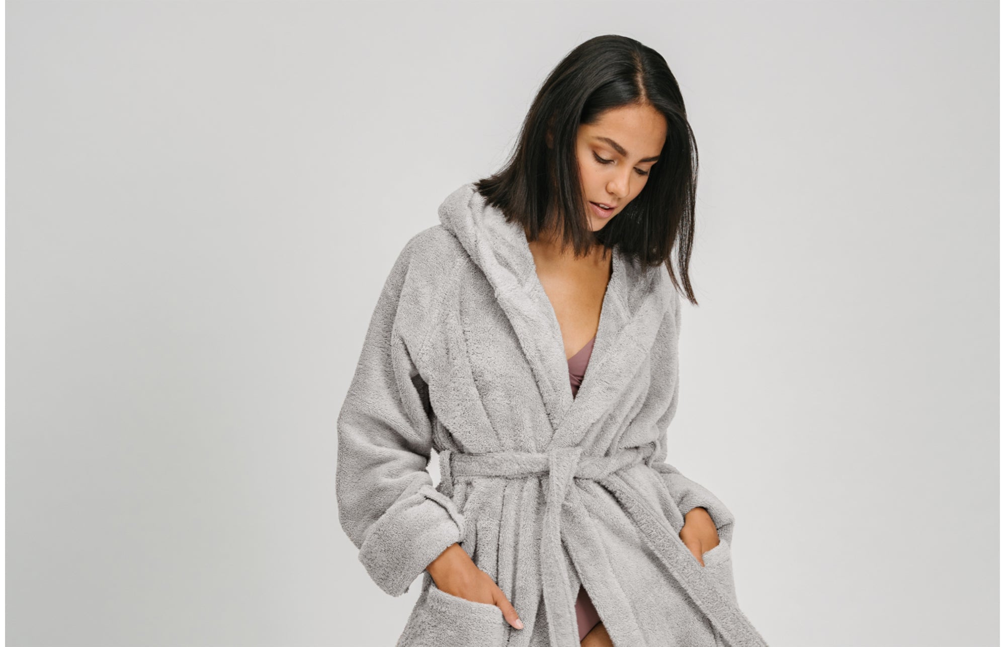 Szlafrok Shy Grey